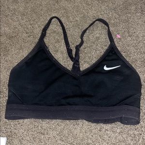Used a few times Nike sports bra size small black